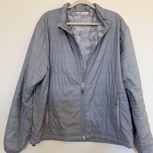 Peter Millar Men's Hyperlight Zip Up Puffer Jacket Classic Preppy - XL